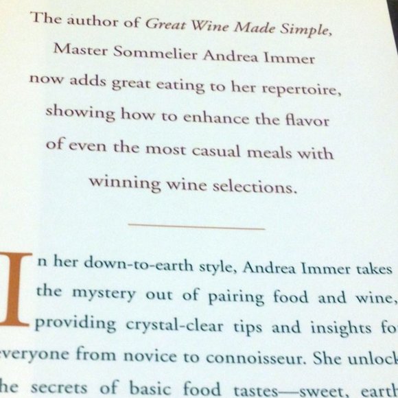 Parties and Entertaining , Great Tastes Made Simple , Wine Pairing - Picture 3 of 12